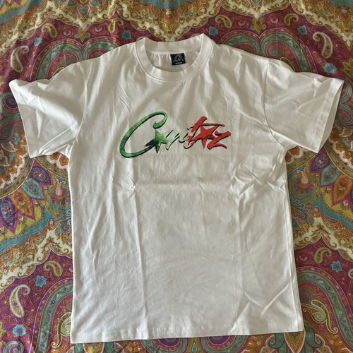 Corteiz Allstarz Italia White Tee size M like new
