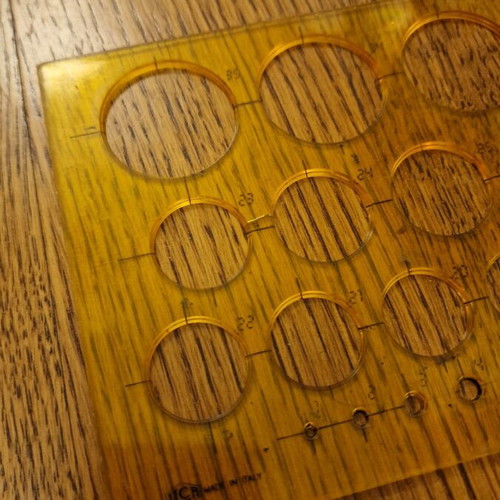 Stencil circles like new