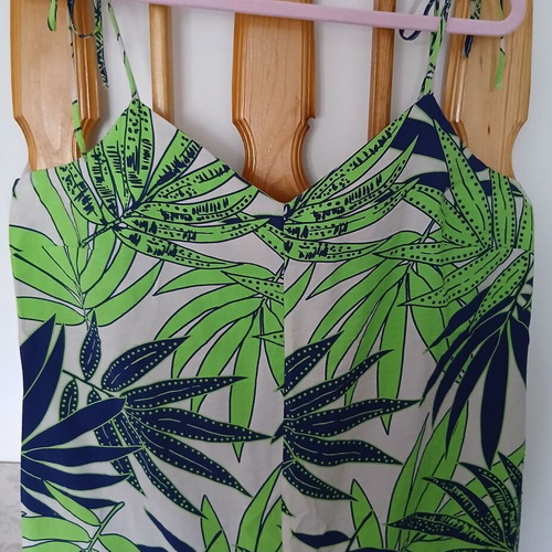 Roman summer jumpsuit UK16, new, tropical print
