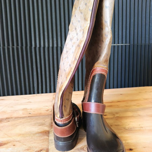 Tommy Hilfiger boots used, size EU 36, black and brown