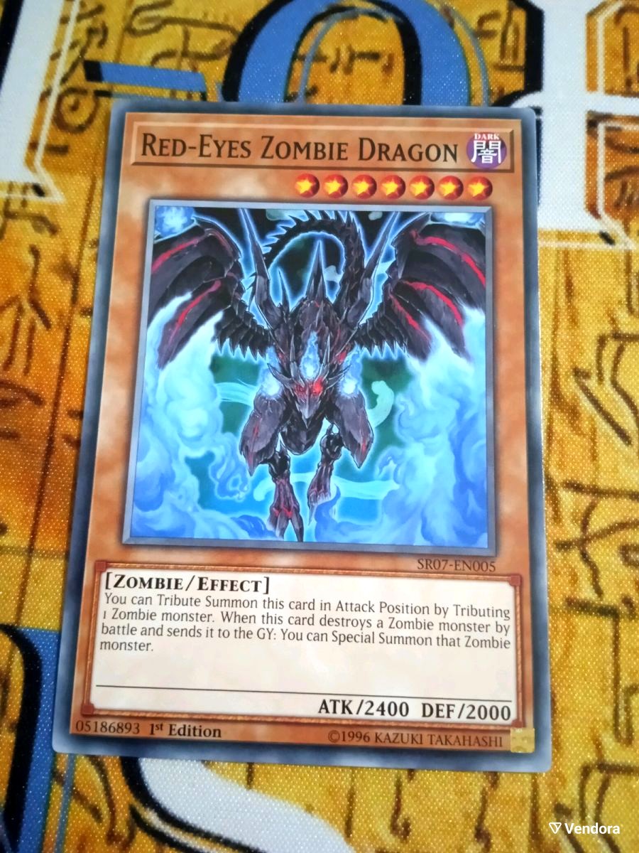 yugioh red eyes zombie dragon