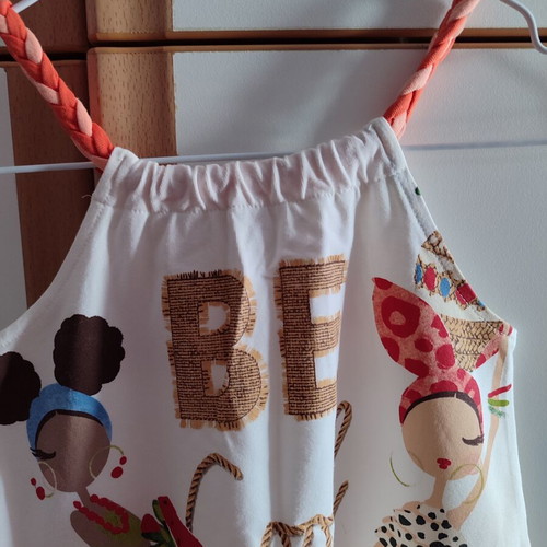 Girl's dress like new, size 116 cm, 6 years old