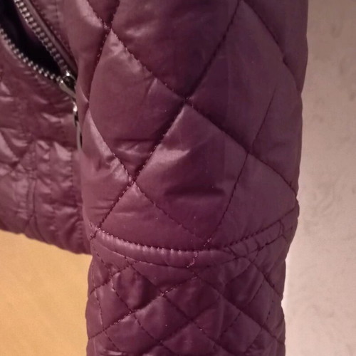 Women's jacket like new, dark wine with purple shades