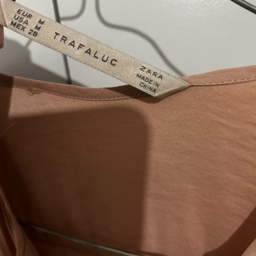 Zara lightweight shirt medium, like new, pink