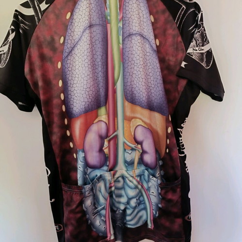 Primal "Organ Grinder" cycling T shirt size Large used