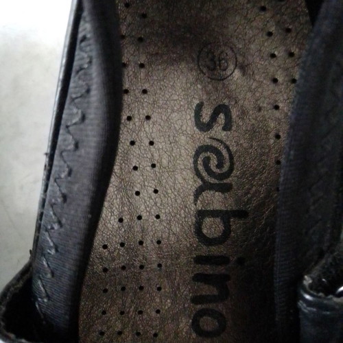 Sabino dance shoes used, leather, size 36, black