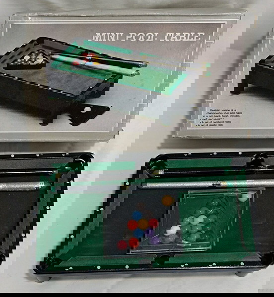 Vintage μίνι μπιλιάρδο 90s