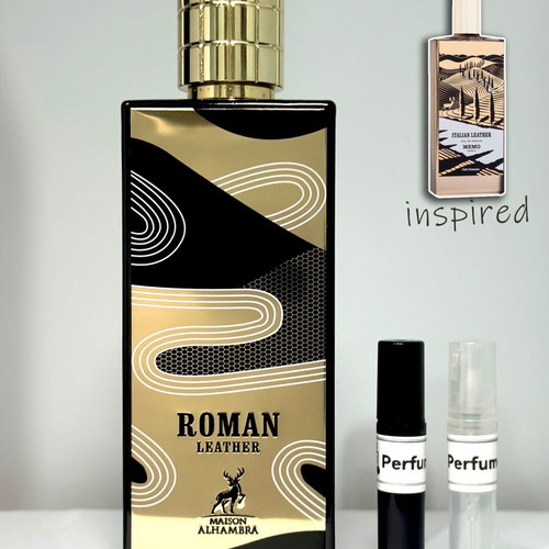 Roman Leather Maison Alhambra Eau de Parfum tester 3 ml new
