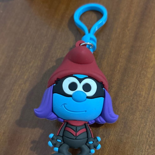 Smurf keychain new