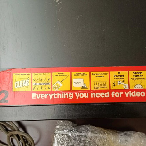 VCR vintage used in very good condition