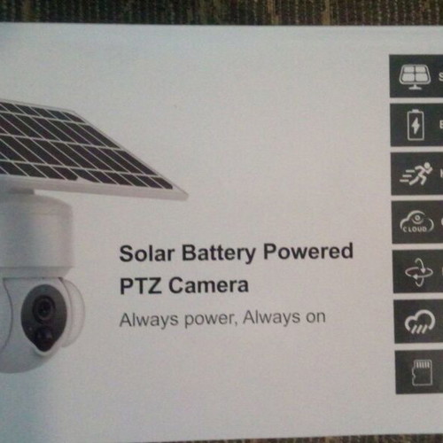 Solar Camera ST-S518M 3MP 4G PTZ new with Photovoltaic Panel