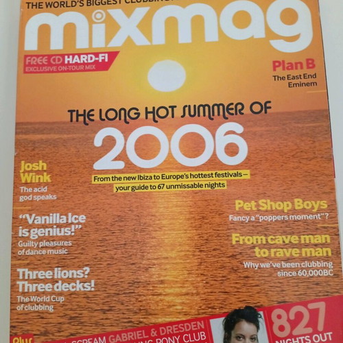 Mixmag magazines like new, pack of 8 issues