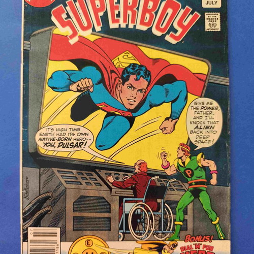 The New Adventures of Superboy 31 comic used, English