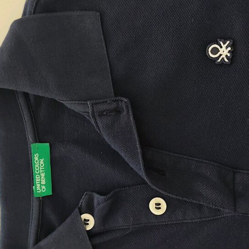 Benetton polo long-sleeve shirts for boys 8-9 years like new