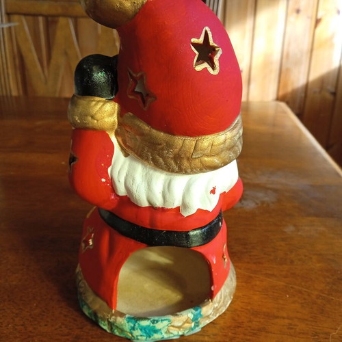 Christmas candle holder like new for tealight