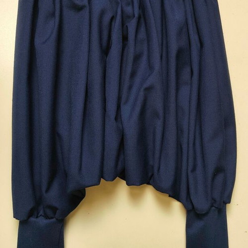 Children's traditional woolen vraka 6 years old dark blue new