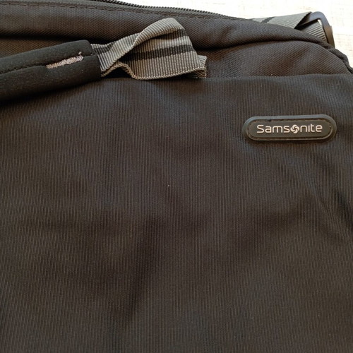 Samsonite laptop shoulder and hand bag with double handles