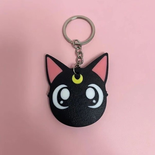 Sailor Moon Luna Keychain new, multicolored