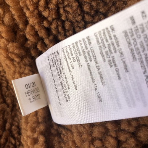 Adidas x IVY Park Monogram Denim Jacket new, brown, size L-XL