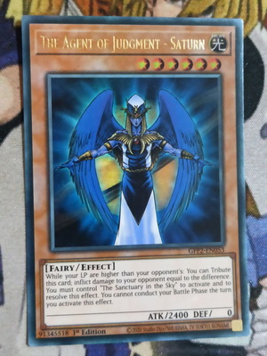 The Agent Of Judgment Saturn Effect Monster κάρτα σαν καινούργιο