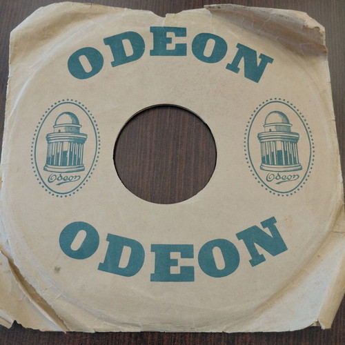 Odeon 78 rpm record "Tosca" by Lysandros Ioannidis used, classical