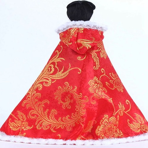 Royal Cape Red Doll Cape new for 29cm dolls like Barbie