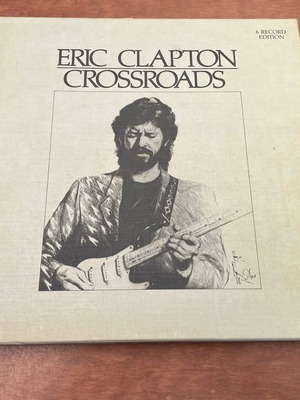 Eric Clapton Crossroads 6 Record Edition like new, pop