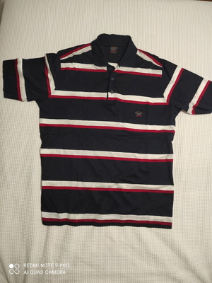 Paul & Shark Yachtling polo shirt XL like new, red-blue-white
