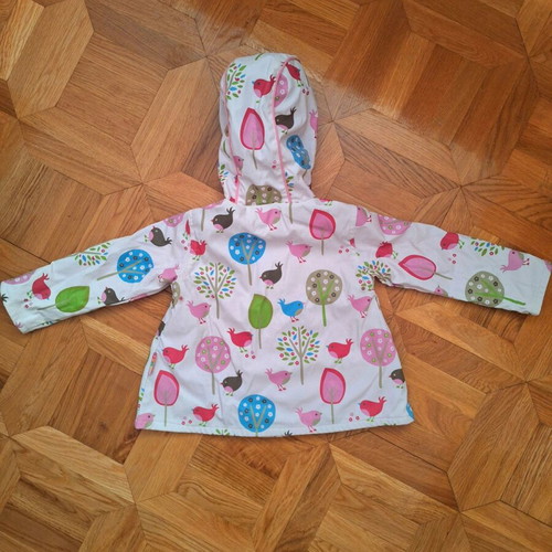 Raincoat for toddler girl 2 years like new