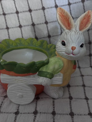 Decorative Bunny Like New