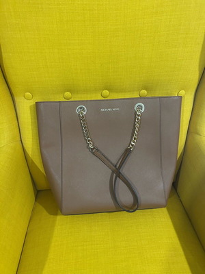 Michael Kors shoulder bag brown like new with minimal use