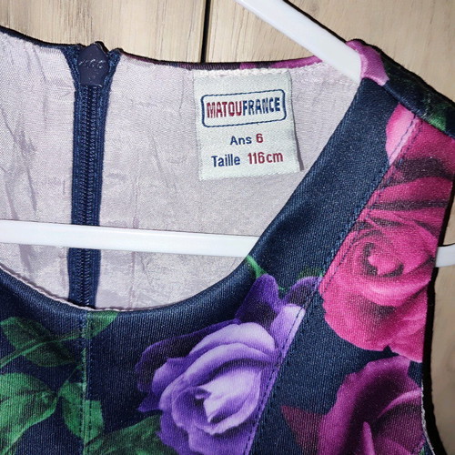 Matoufrance girls' party dress size 6 like new