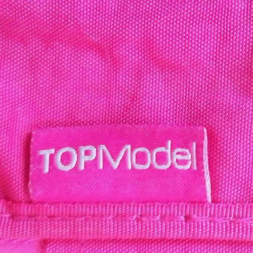 Top Model school pencil case used 20x14 cm