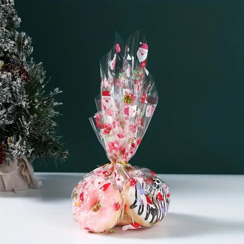 Wrapping cellophane with Christmas designs 10 meters new
