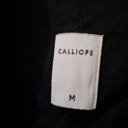 Short Black Linen Jacket Calliopi New