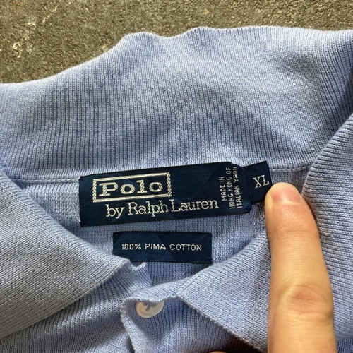 Polo Ralph Lauren Longsleeve Polo Shirt XL Light Blue