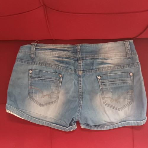 Denim shorts size S, lightly used, excellent condition
