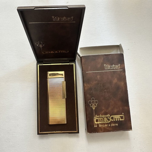 Maxim Marina vintage stone lighter in original box