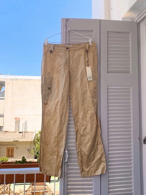 Χρυσό παντελόνι καπρί Vener καινούργιο