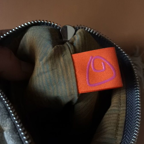 Fab of a Bag velvet wristlet bag
