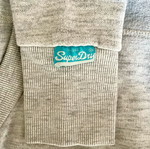 Superdry women's sweatshirt like new, grey and pink, size L