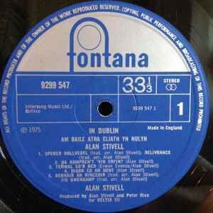 Stivell In Dublin folk record used