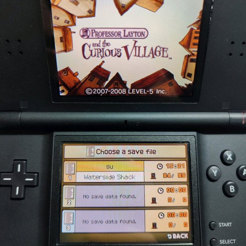 Professor Layton And The Curious Village Nintendo DS used game