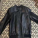 Men's leather jacket like new, size M