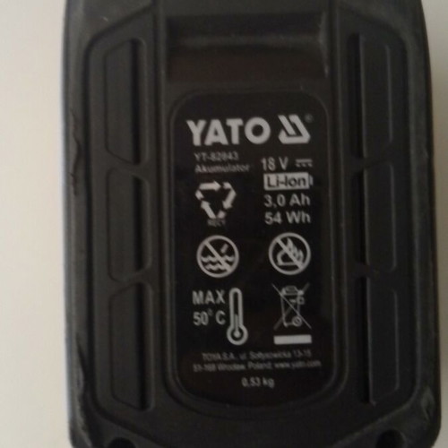 Yato 3 Amber battery like new