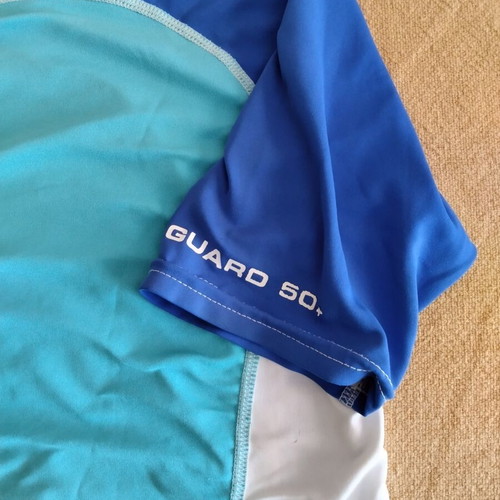 Mares sun protection shirt for boy 5 years old used, blue