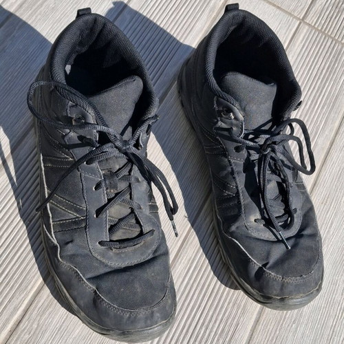 Quechua hiking boots black size 46 used