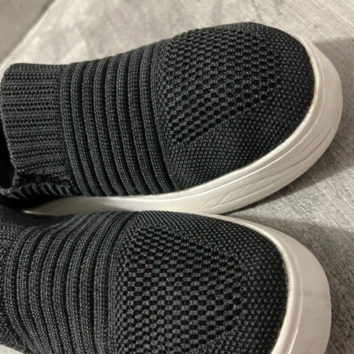 Primark women's slip-on shoes used, size 38-39, black