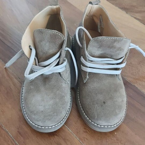 Leather kids boots new, size 30, brown tan
