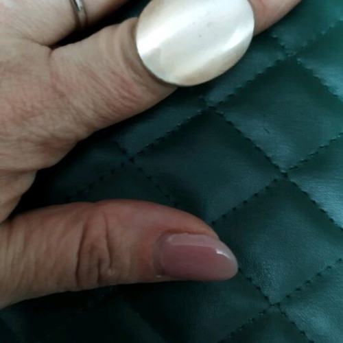 Silver ring handmade used